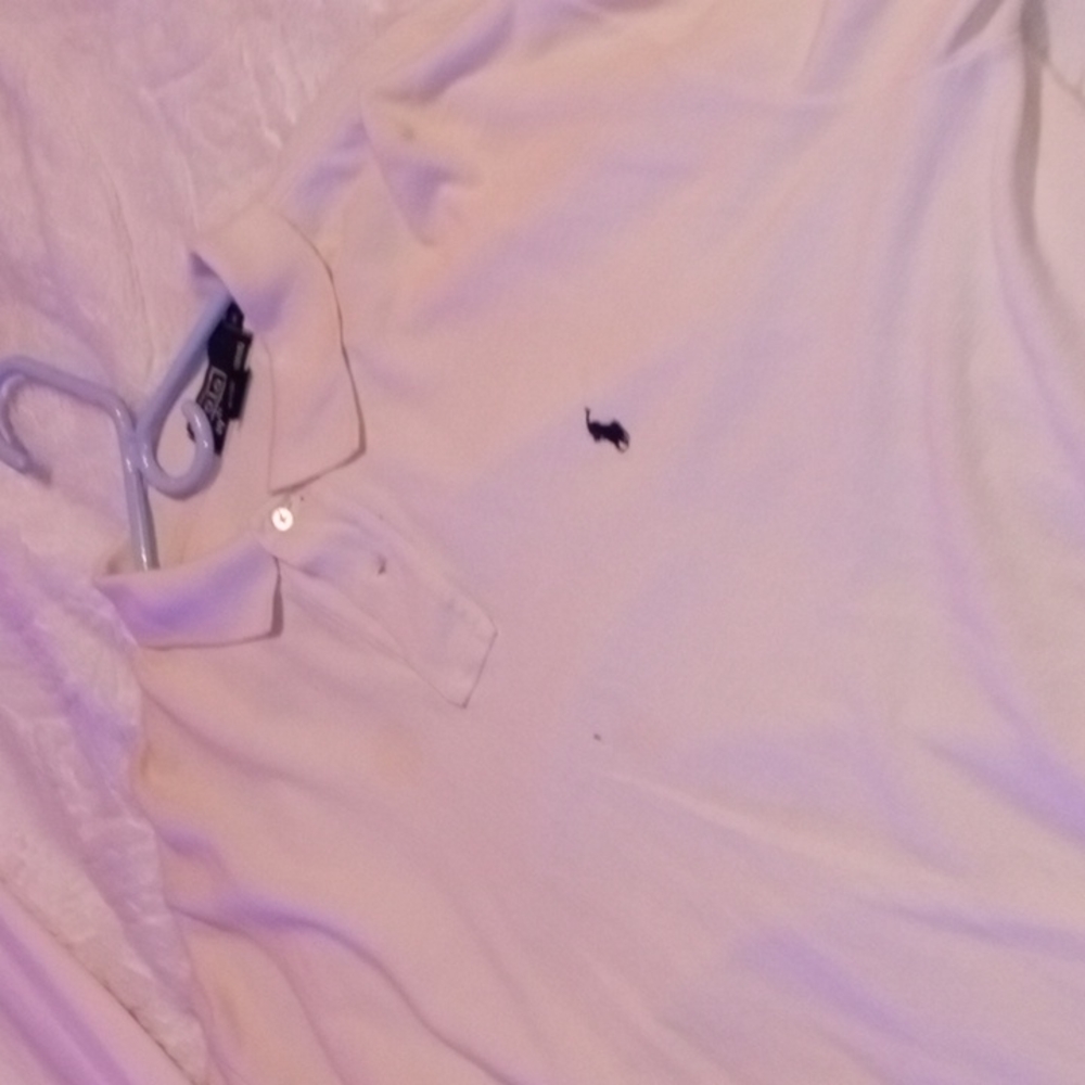 Large cream Ralph Lauren polo